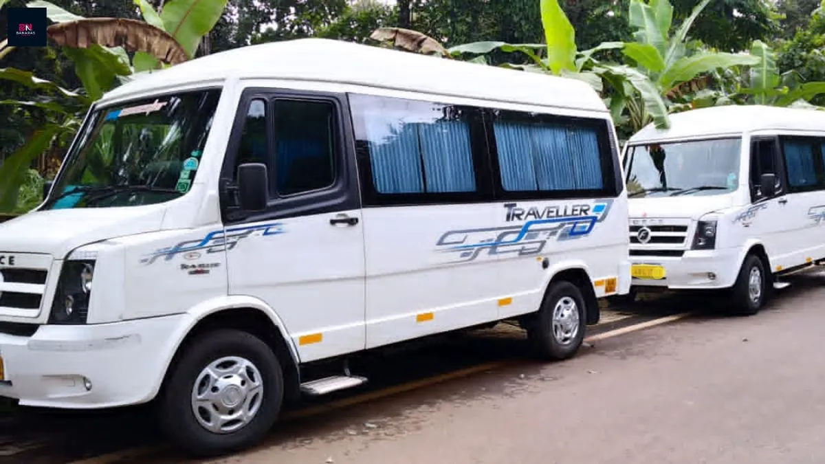 12 seater tempo traveller in Varanasi